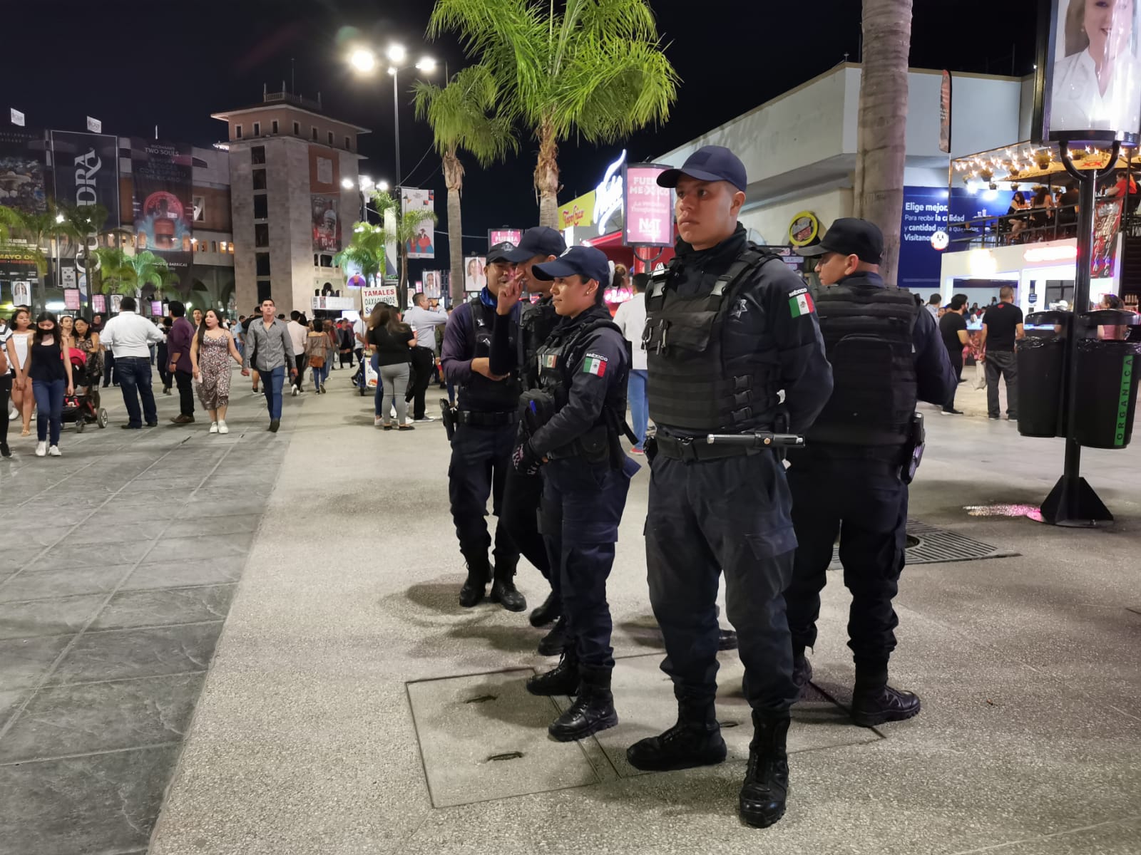 policía municipal feria detenidos